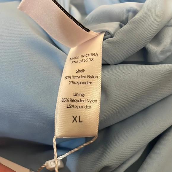 Andie The Milos One Piece Swimsuit Sky Blue size XL NWT - Picture 8 of 8